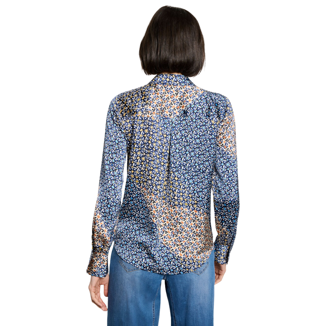 Charlie B Monogram Mix Top