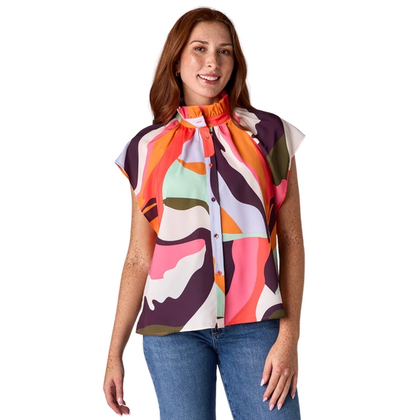 Crosby Billie Blouse Rocky Top