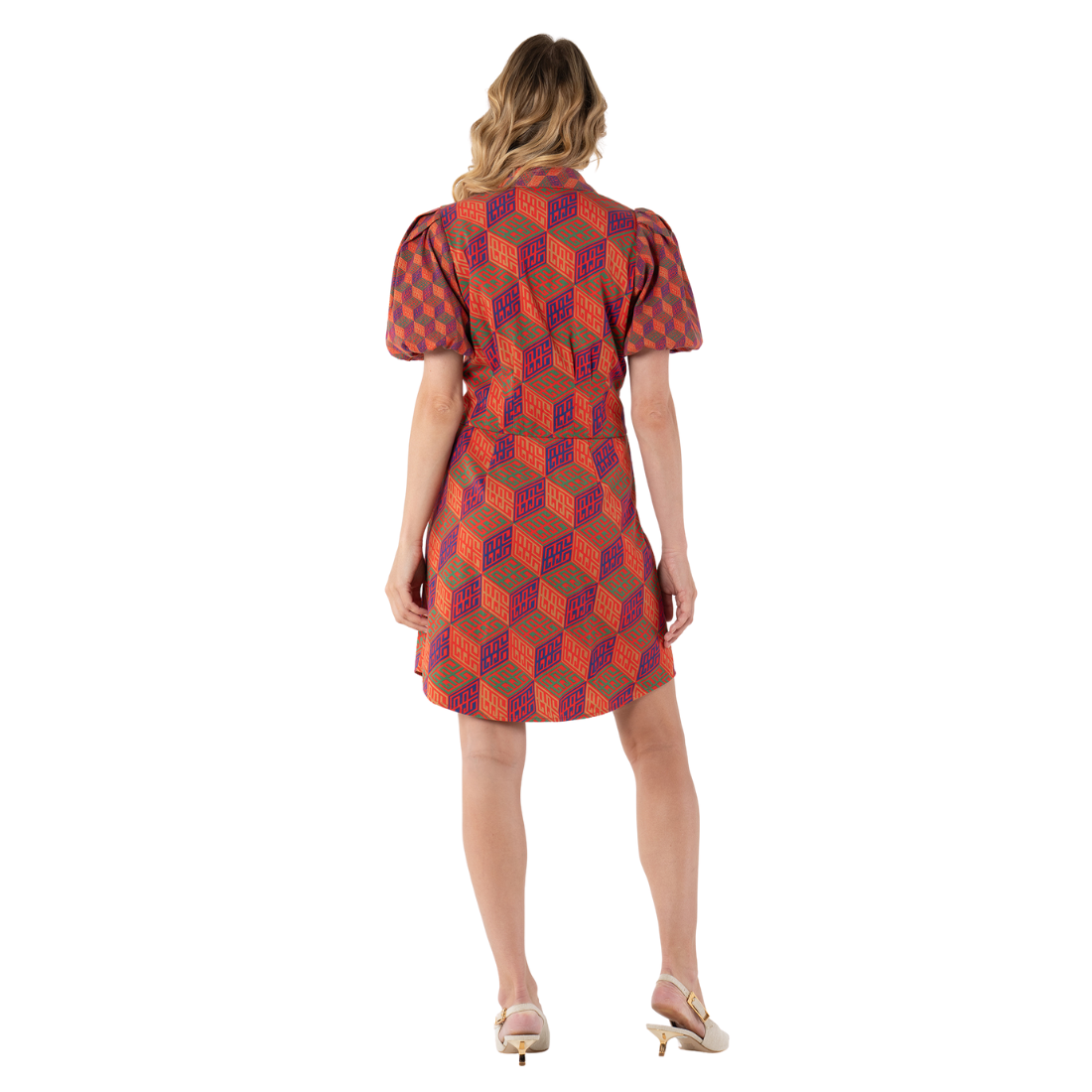 Emily McCarthy Britt Dress Vintage Monogram