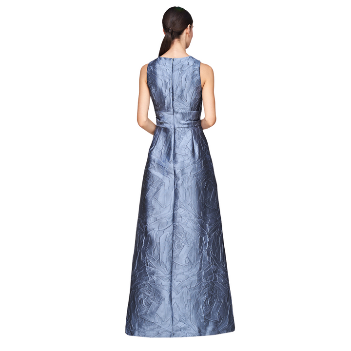 Kay Unger Mariah Gown Mediterranean Blue