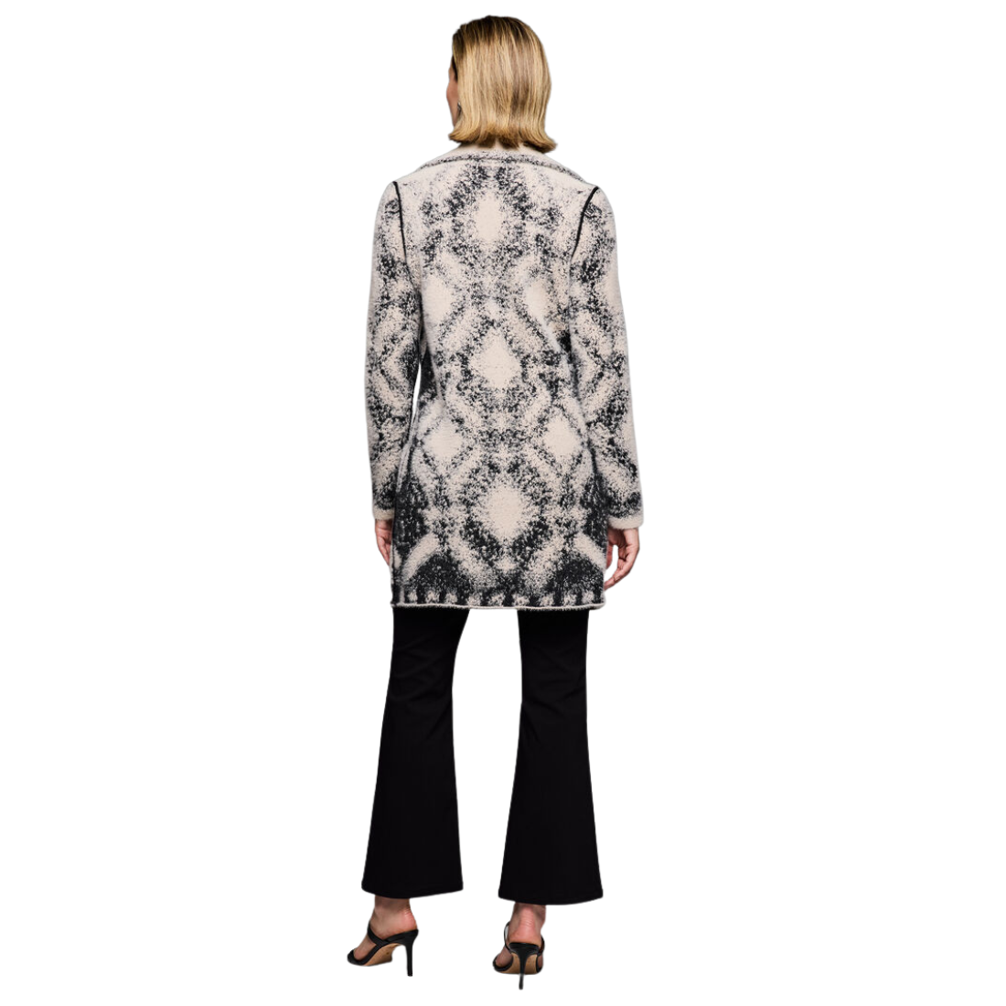Nic + Zoe Double Knit Diamond Coat