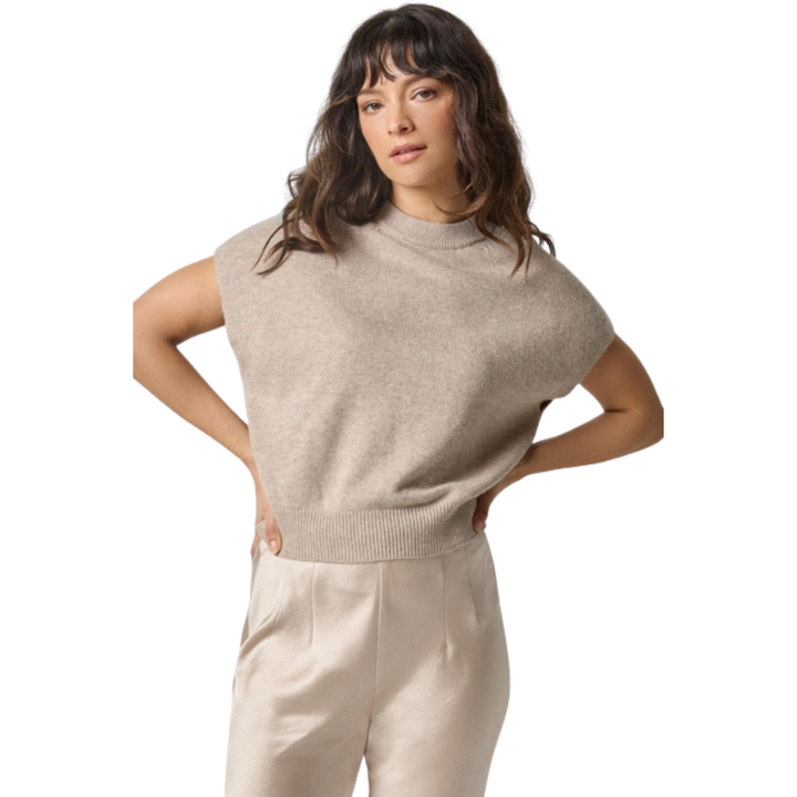Lilla P Banded Bottom Wedge Sweater