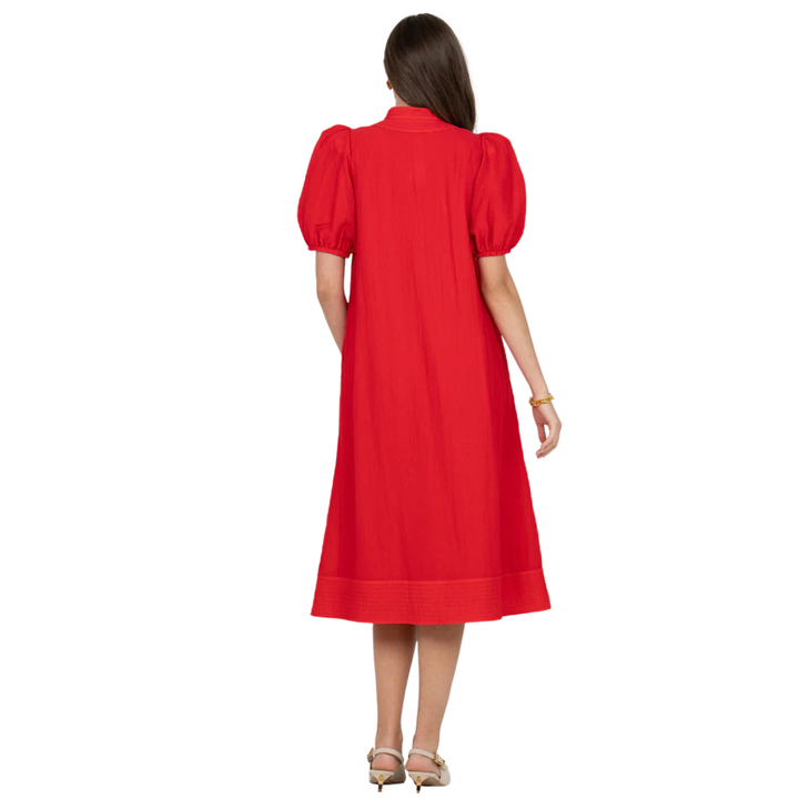 Emily McCarthy Hampton Dress Cardinal Red