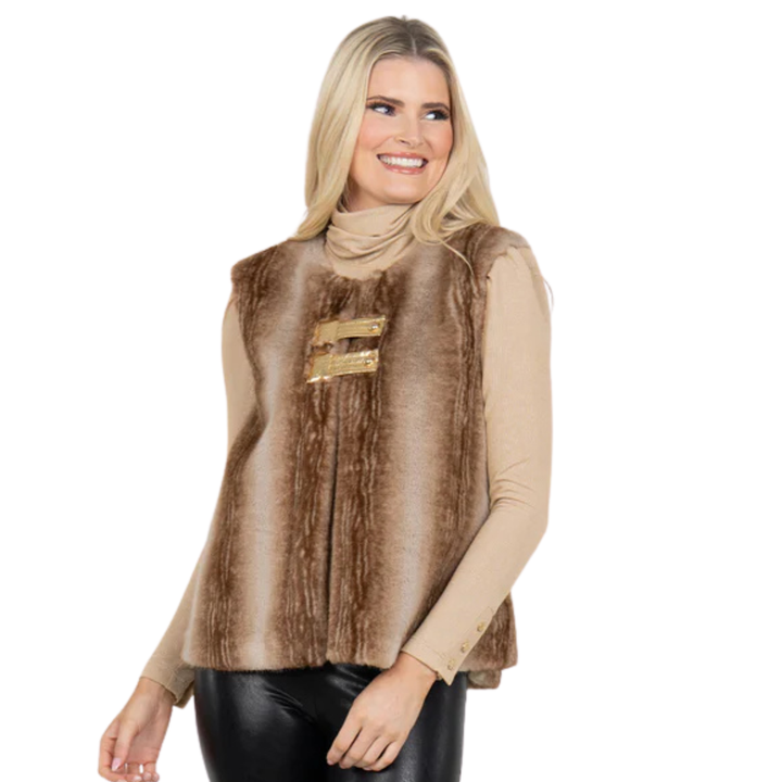 Emily McCarthy Roxy Vest Fur