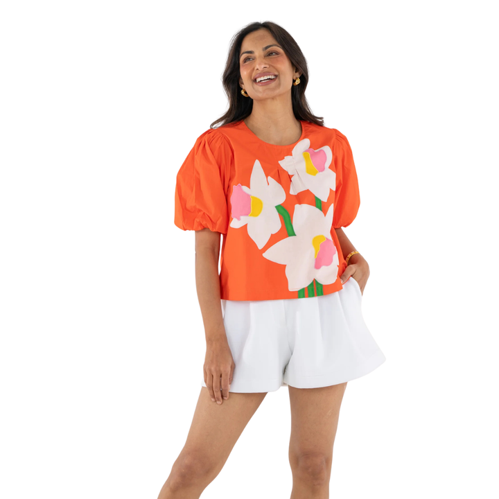 Emily McCarthy Jane Top Marigold