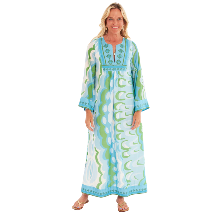 CK Bradley Crispell Caftan Marble Tahitian Tide