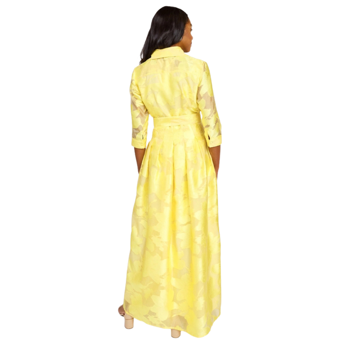Abbey Glass Cecilia Gown Yellow Azalea