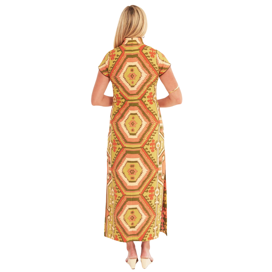 CK Bradley Tarpon Dress Kilim Squash