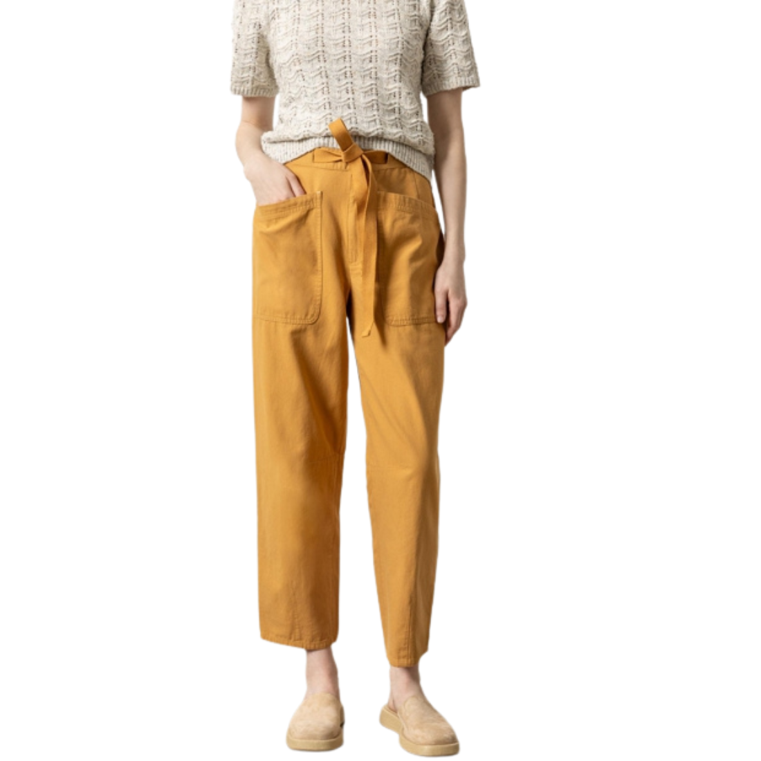 Lilla P Tapered Pant Tumeric