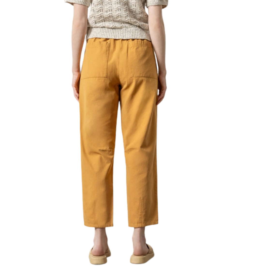 Lilla P Tapered Pant Tumeric