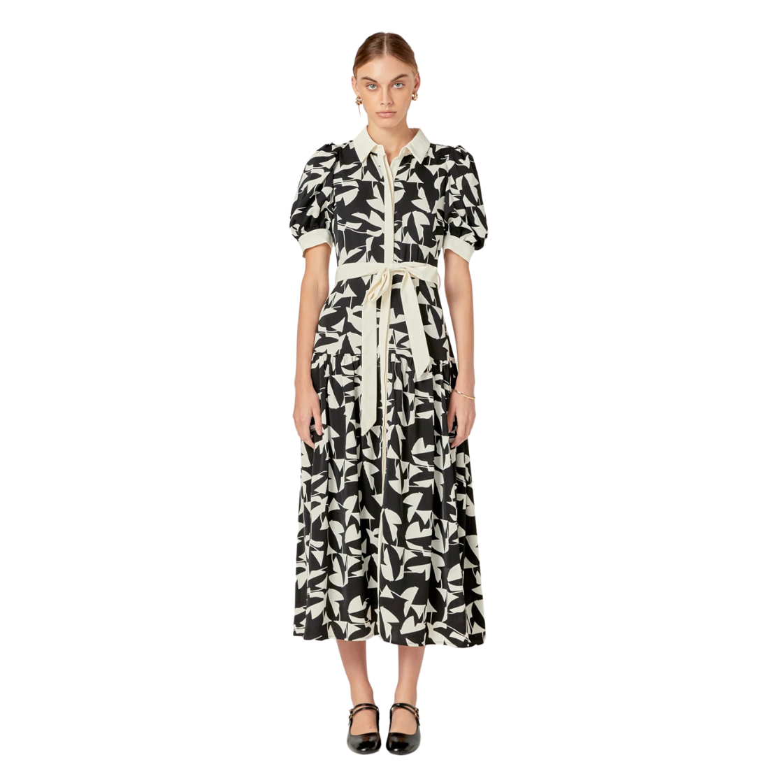 delilah midi dress Delilah Printed Midi Dress