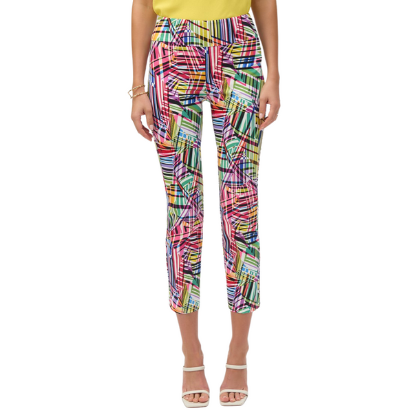 Joseph Ribkoff Millennium Print Straight Leg Pant