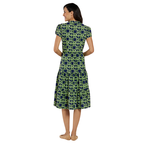 Jude Connally Libby Dress Bamboo Navy