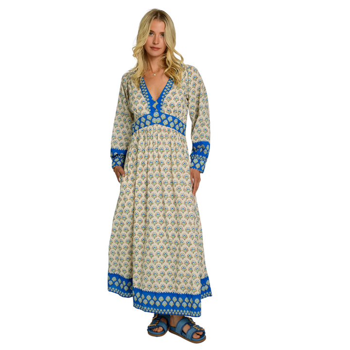 Elizabeth James Harriett Dress Tulip Ivory
