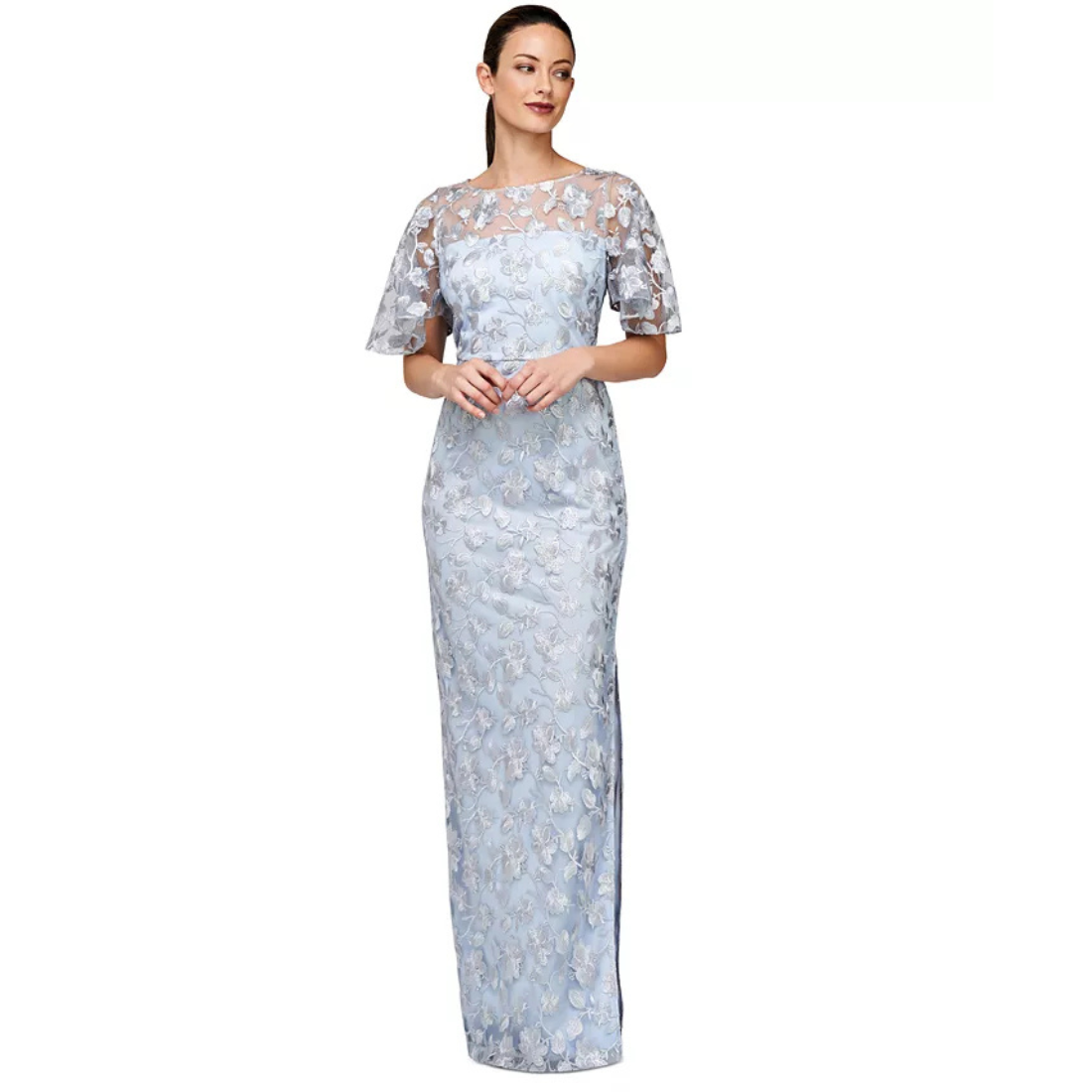 JS Collection Brooke Column Gown