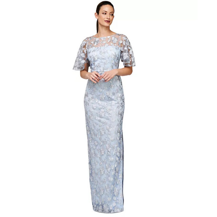 JS Collection Brooke Column Gown