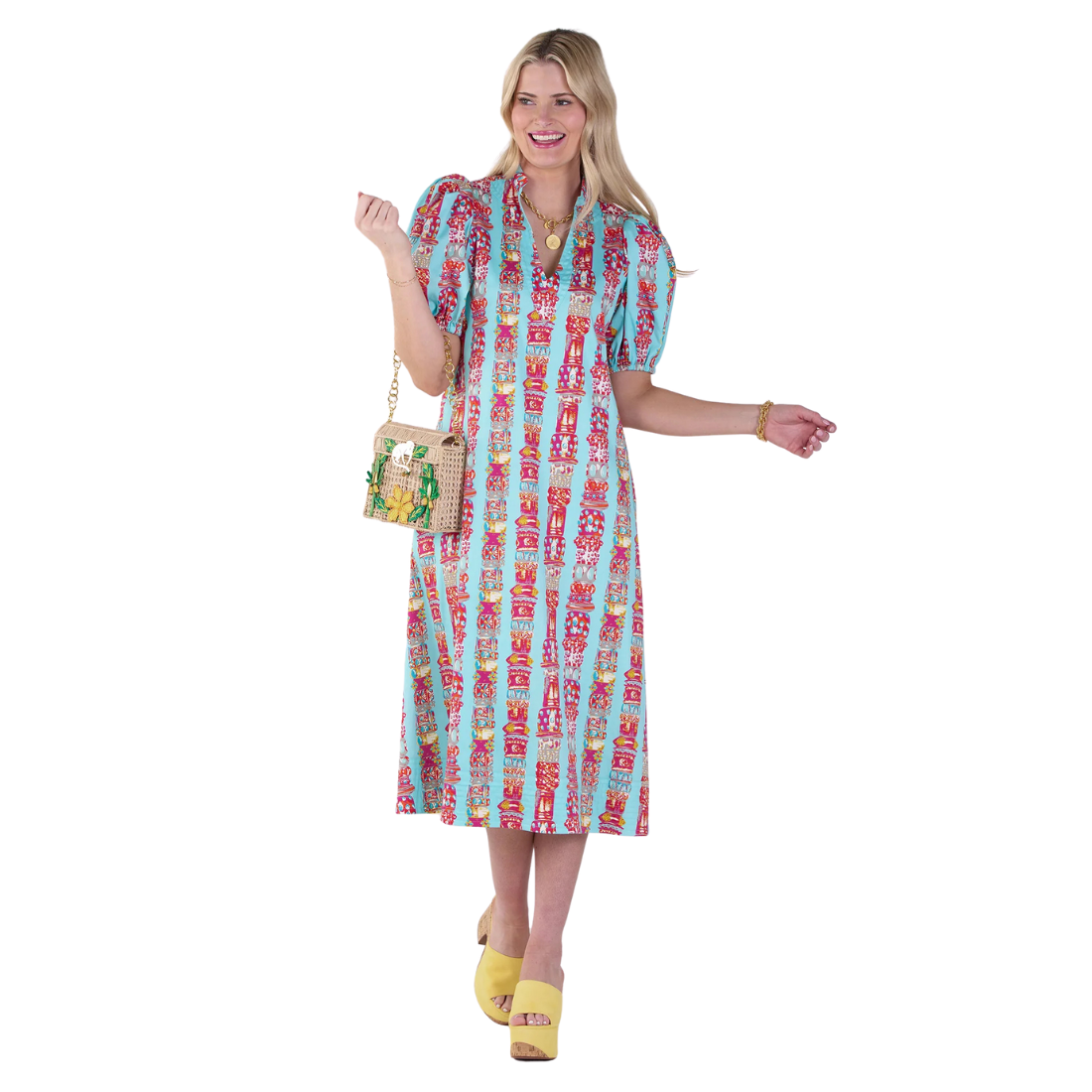 Emily McCarthy Hampton Dress Iconic Iris