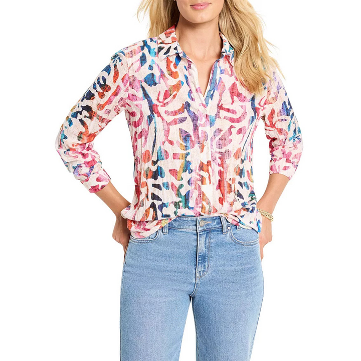 Nic + Zoe Color Wash Top