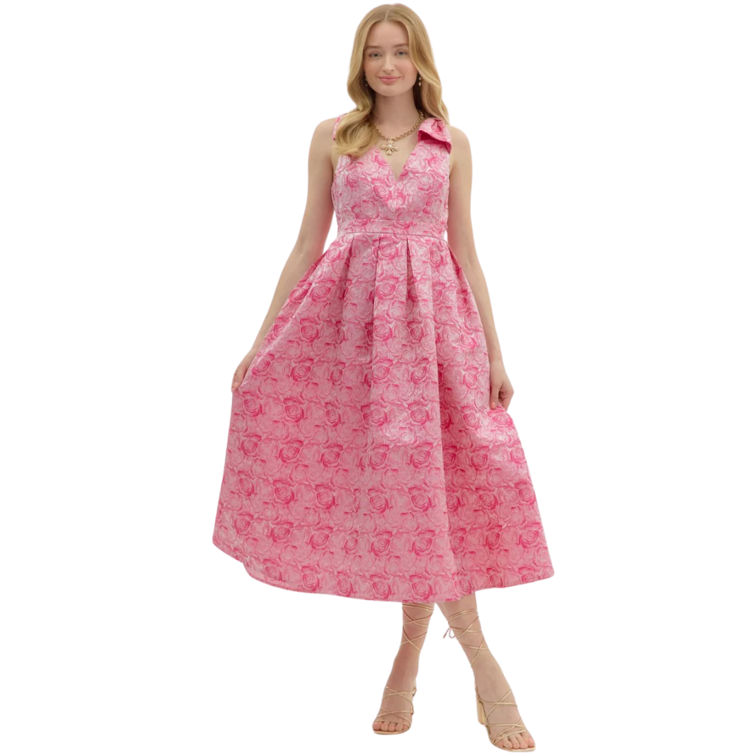 Running for Roses Dress