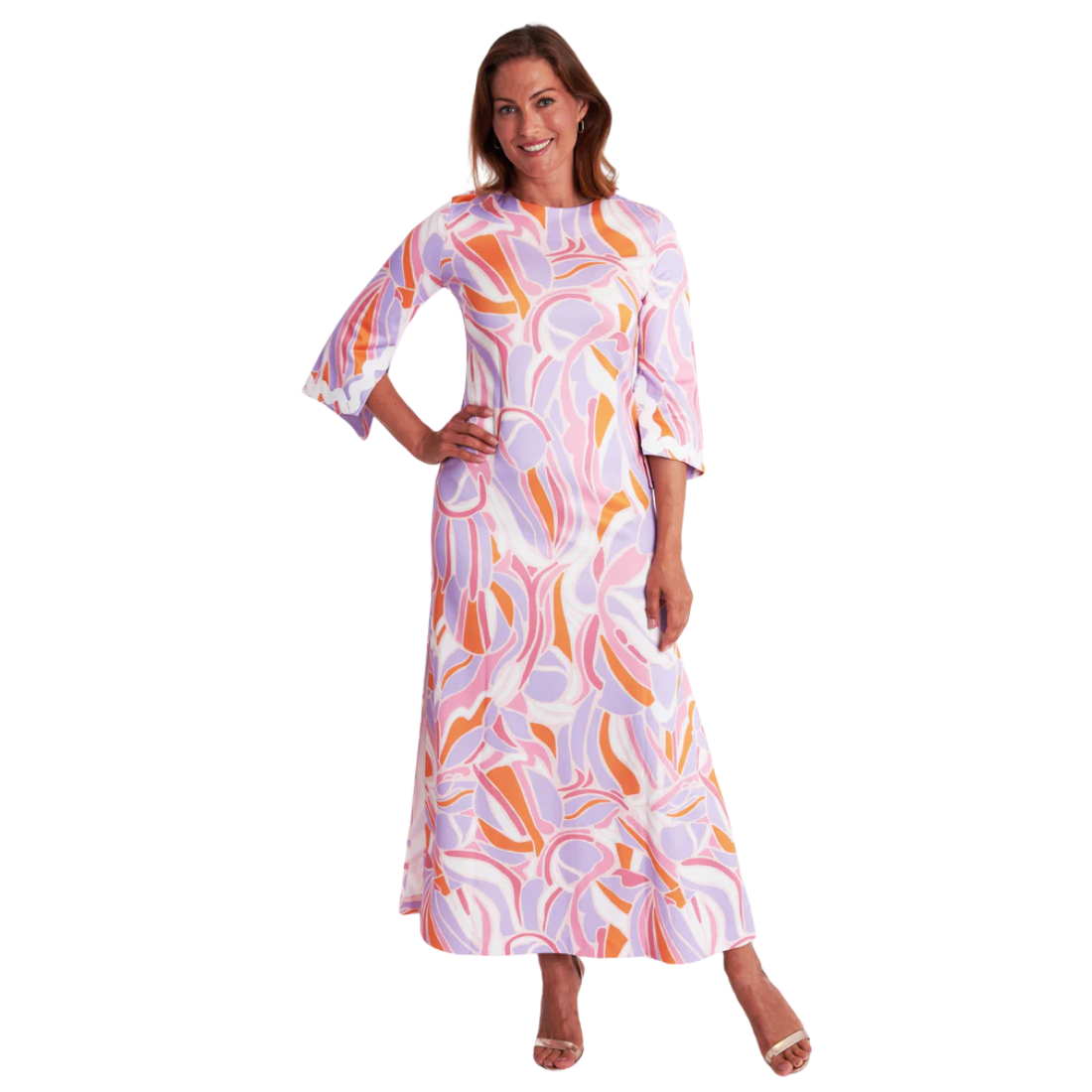 CK Bradley Cassandra Dress Mambo Sherbet L