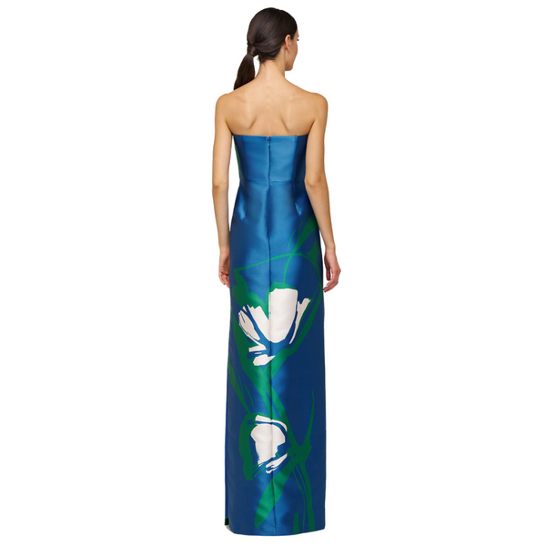 Kay Unger Marisol Strapless Column Gown