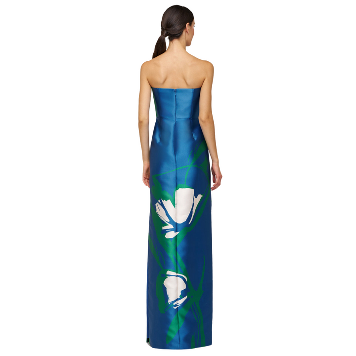 Kay Unger Marisol Strapless Column Gown