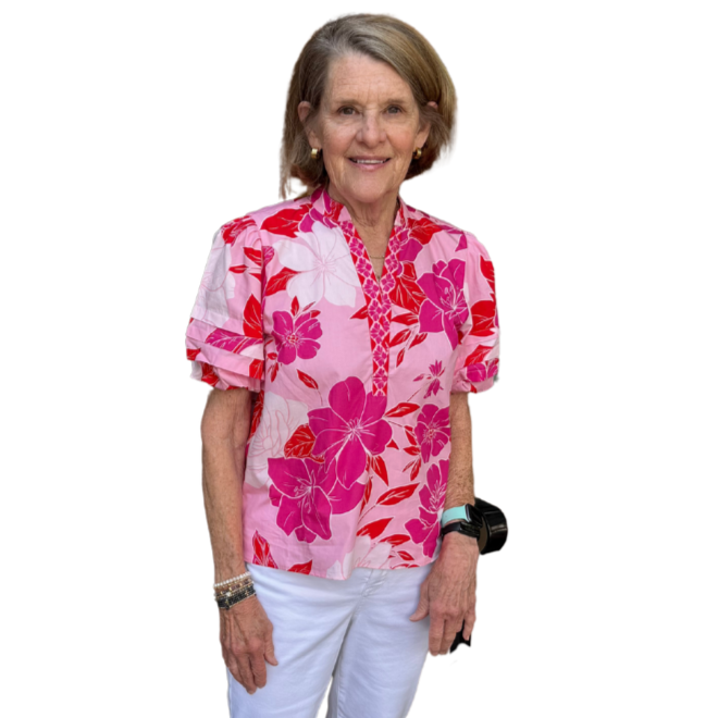 Maude Vivante Raya Top Neon Florals