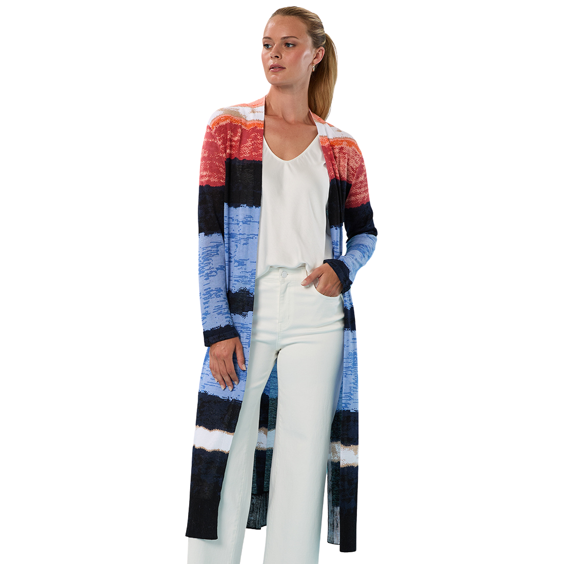 Nic + Zoe Painted Peninsula Cardigan