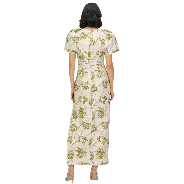JS Collection Penny Ankle Jacquard Gown
