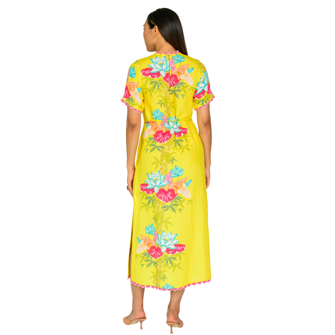 Elizabeth James Tess Dress Tropical Bamboo