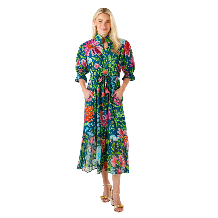 Holly Shae Catherine Dress Blanton's Bouquet Lurex