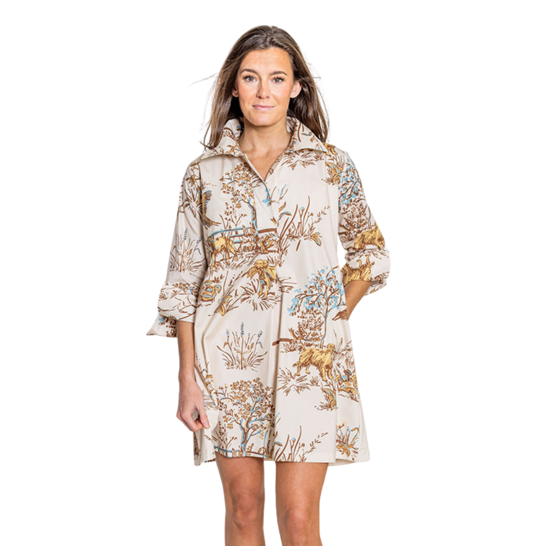 House of MBR Ruthie Dress Field & Feather