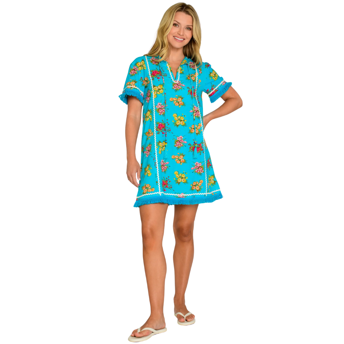 Elizabeth James Romy Beach Dress L