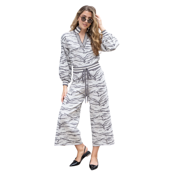 Emily McCarthy Teddy Trouser Wild Marble