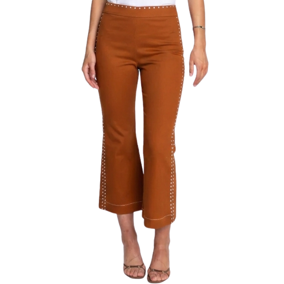 Elizabeth James Jojo Pant Chocolate Studs
