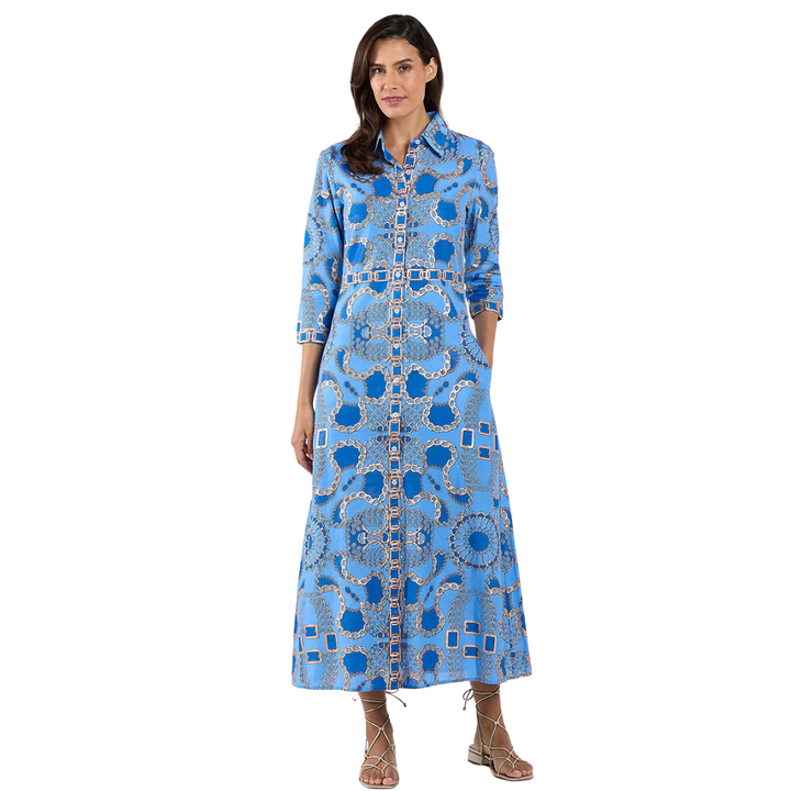 Jude Connally Minna Dress Heritage Chains