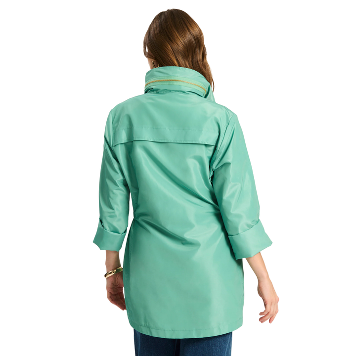 Tyler Boe Newport Rain Slicker Creme de Menthe