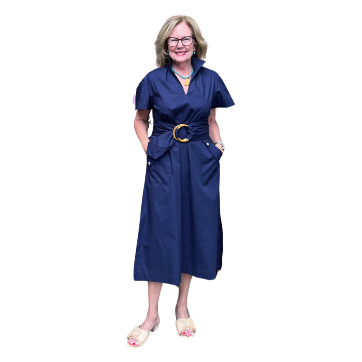 Holly Shae Gretchen Dress Navy