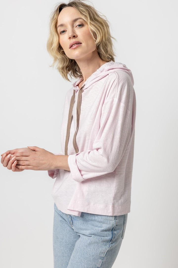 Lilla P Relaxed Hoodie Petal