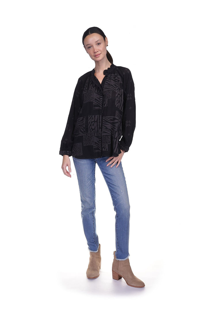 Johnny Was Molli Blouse Jaga