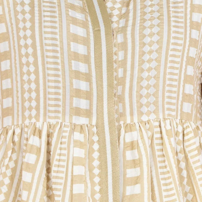 Emily McCarthy Dolce Dress Piazza Stripe