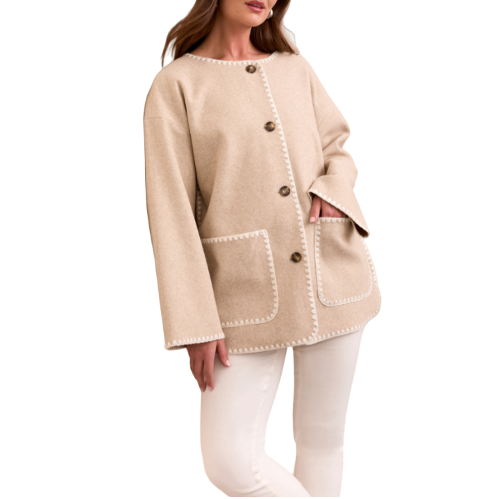 Tribal Scarf Coat
