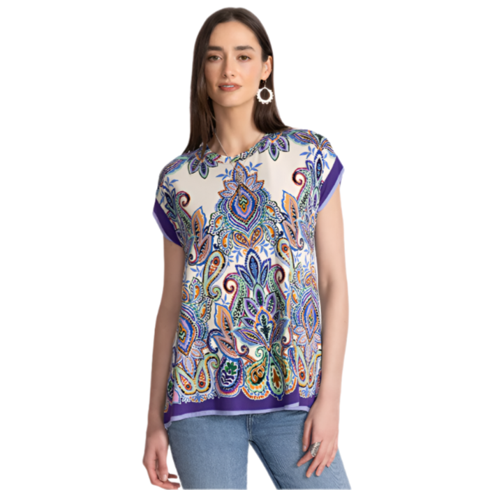 Johnny Was Janie Favorite Crew Tee Ruta