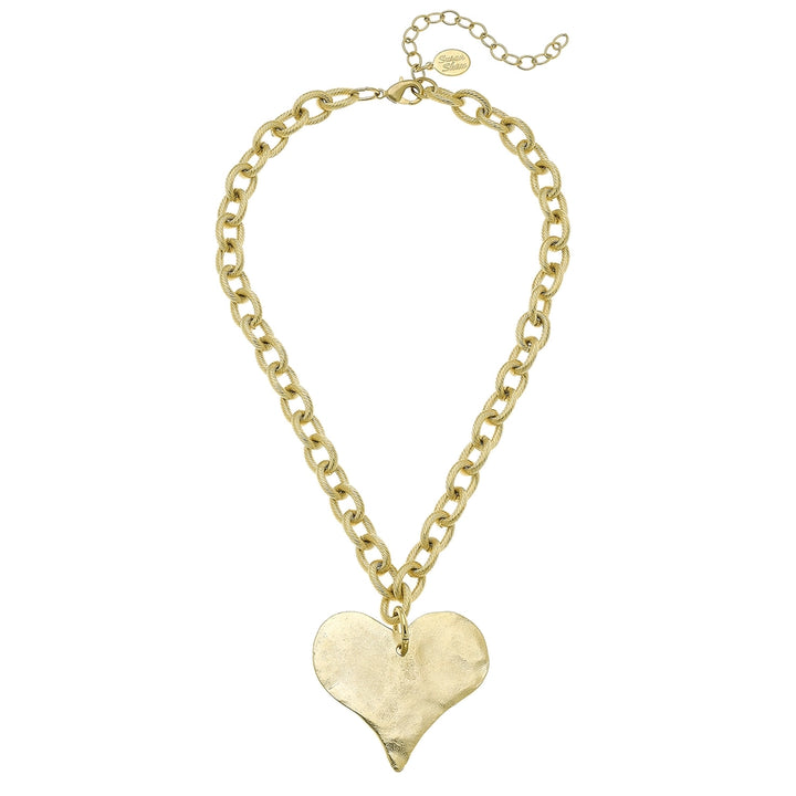 Susan Shaw Heart Necklace