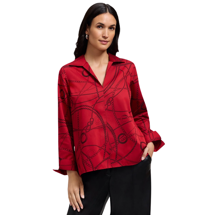 Foxcroft Agnes Chain Shirt