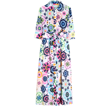 Vilagallo Brenda Dress Suzani