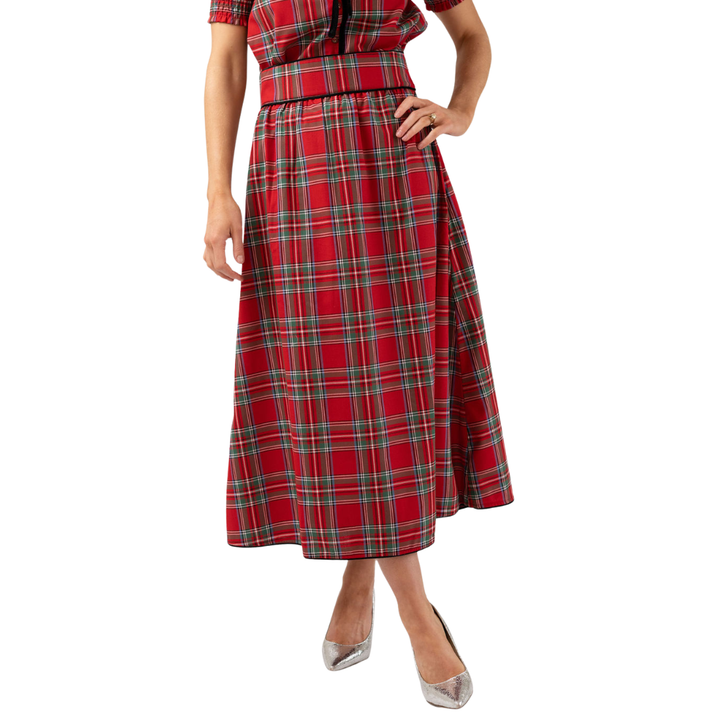 Beau & Ro Markey Skirt Plaid