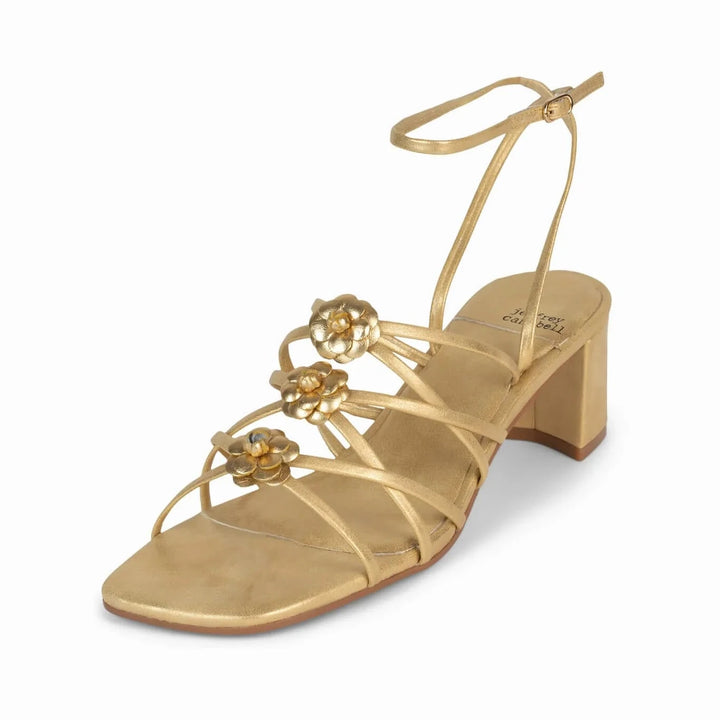 Jeffrey Campbell Sociable Sandal Gold