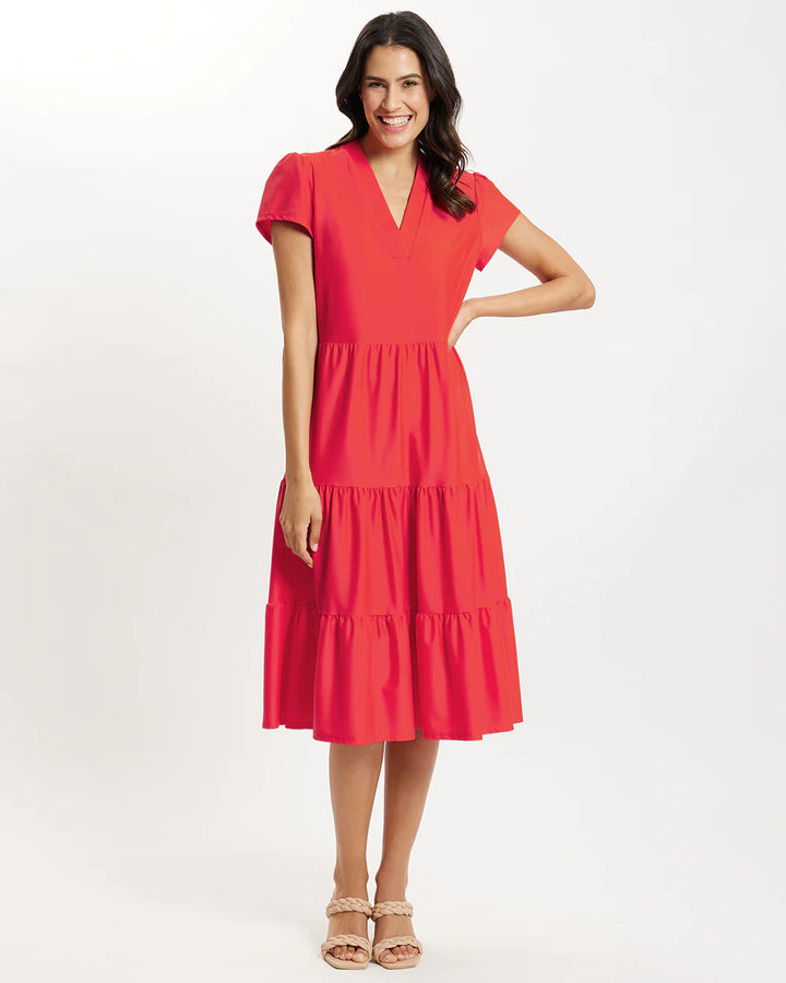 Jude Connally Libby Dress Poppy