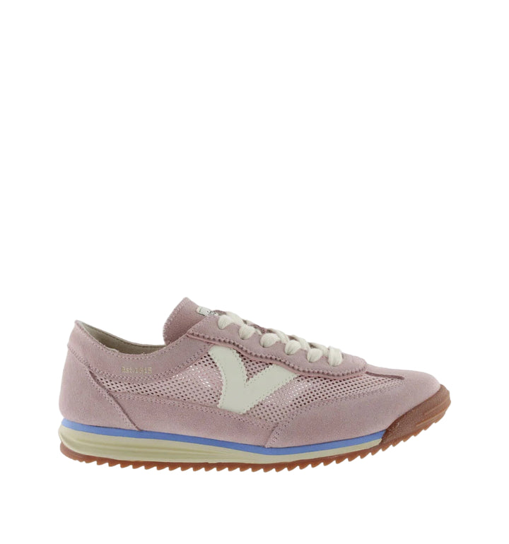 Victoria Saturno Mesh & Split Leather Sneaker